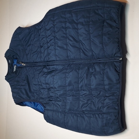 Chaps Navy Blue Vest Size L - Picture 2 of 12